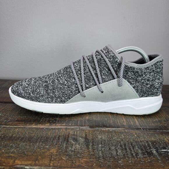 Vessi Cityscape Mens Size 10 Lace Up Waterproof Shoes Sneakers Grey White main image 5